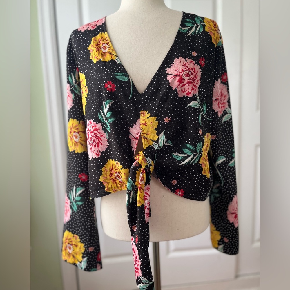 Top Shop cropped top size 10.